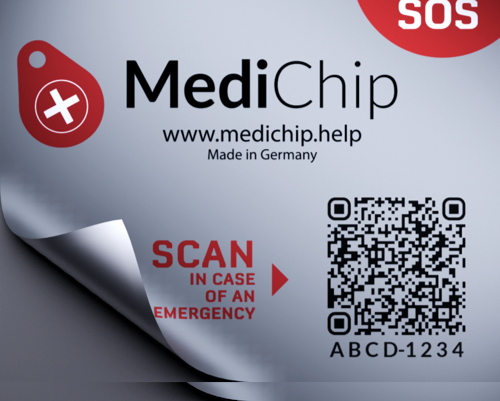 MediChip Sticker